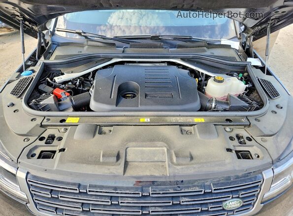 SAL1P9EU4RA419677 2024 LAND ROVER RANGE Черный Вид подкапотного пространства