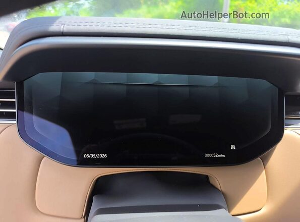 SAL1P9EU4TA617182 2026 LAND ROVER RANGE Gray Вид панелі приладів