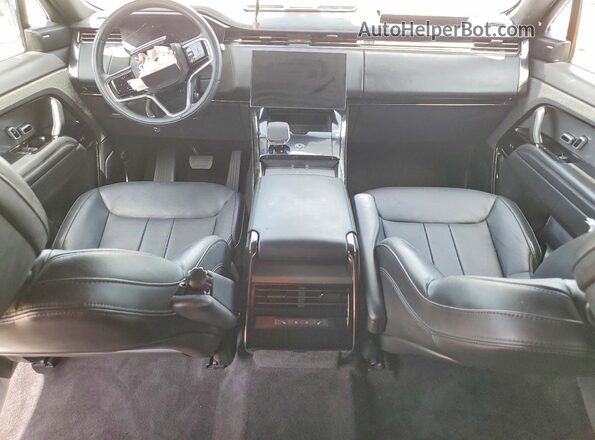 SAL1P9EU8SA457533 2025 LAND ROVER RANGE Белый Вид панели приборов