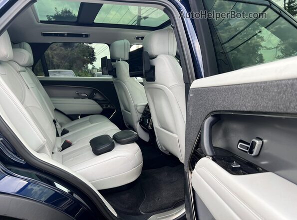 SAL1P9EU9PA112812 2023 LAND ROVER RANGE Blue Vista trasera