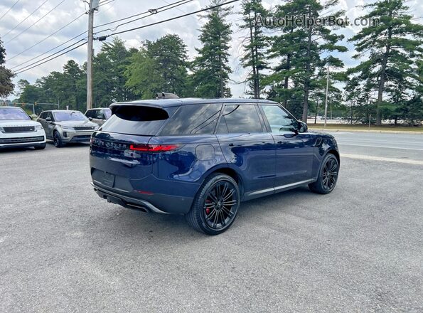 SAL1P9EU9PA112812 2023 LAND ROVER RANGE Blue Delantero derecho