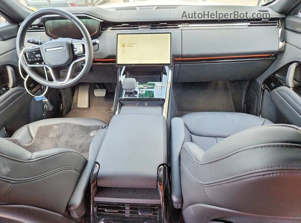 SAL1P9EU9RA195709 2024 LAND ROVER RANGE Серебряный Вид щитка приборов