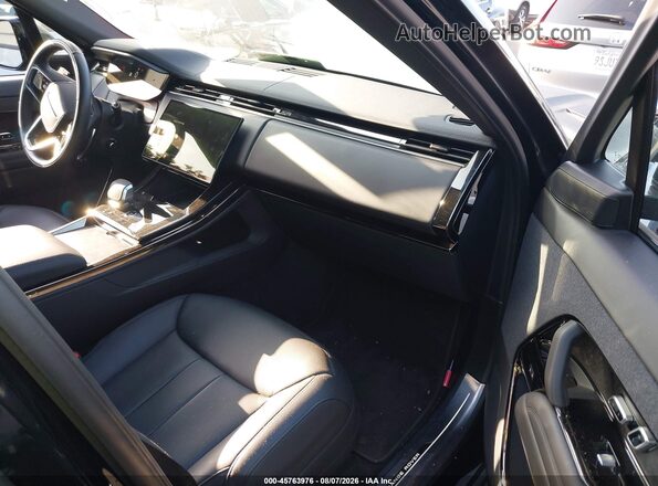 SAL1P9EUXSA498164 2025 LAND ROVER RANGE ROVER SPORT Black Вид салону спереду