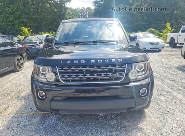 SALAC2V65GA791580 2016 LAND ROVER LR4 Черный Вид спереди