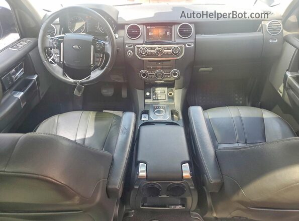 SALAC2V65GA791580 2016 LAND ROVER LR4 Черный Вид панели приборов