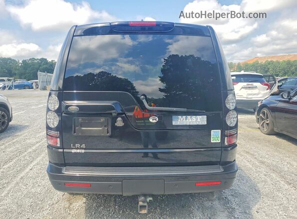 SALAC2V65GA791580 2016 LAND ROVER LR4 Черный Вид сзади