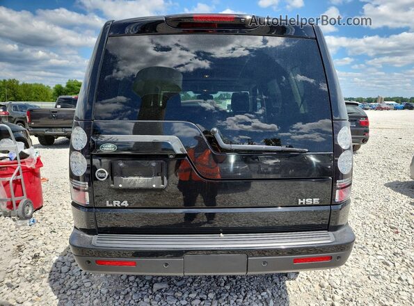 SALAG2V61GA807407 2016 LAND ROVER LR4 Black Widok z tyłu
