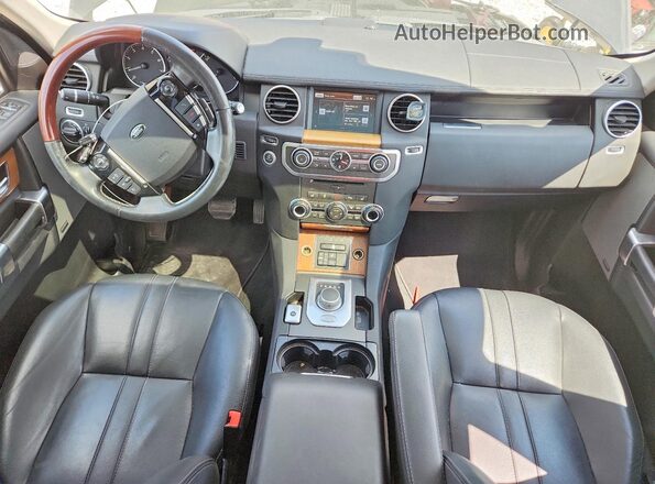 SALAG2V61GA807407 2016 LAND ROVER LR4 Black Widok deski rozdzielczej