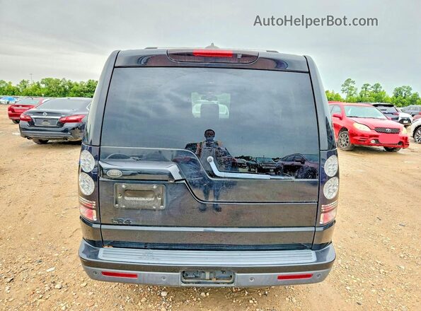 SALAG2V61GA842254 2016 LAND ROVER LR4 Black Вид ззаду