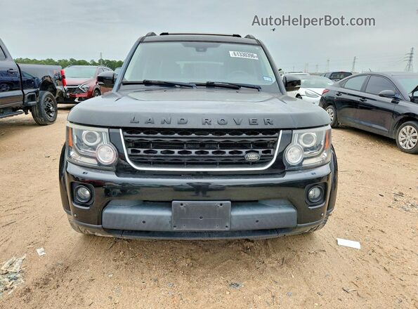 SALAG2V61GA842254 2016 LAND ROVER LR4 Black Вид спереду