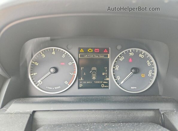 SALAG2V61GA842254 2016 LAND ROVER LR4 Black Вид щитка приладів