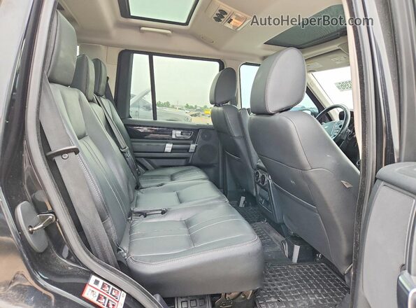 SALAG2V61GA842254 2016 LAND ROVER LR4 Black Вид задньої частини салону