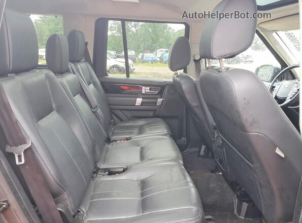 SALAG2V64GA846069 2016 LAND ROVER LR4 Gray უკანა სალონის ხედი