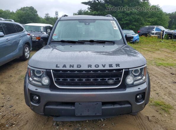 SALAG2V64GA846069 2016 LAND ROVER LR4 Gray წინა ხედი