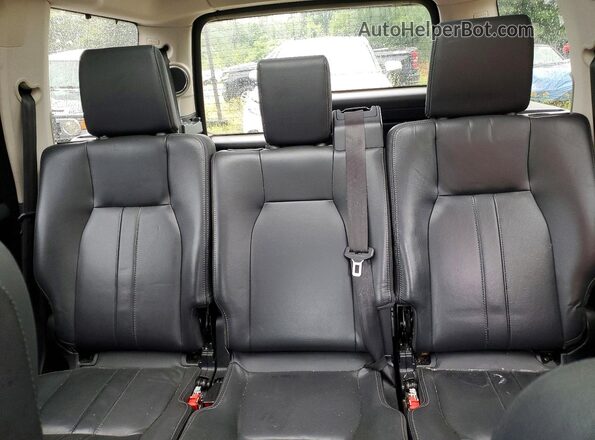 SALAG2V64GA846069 2016 LAND ROVER LR4 Gray უკანა სავარძლების ხედი
