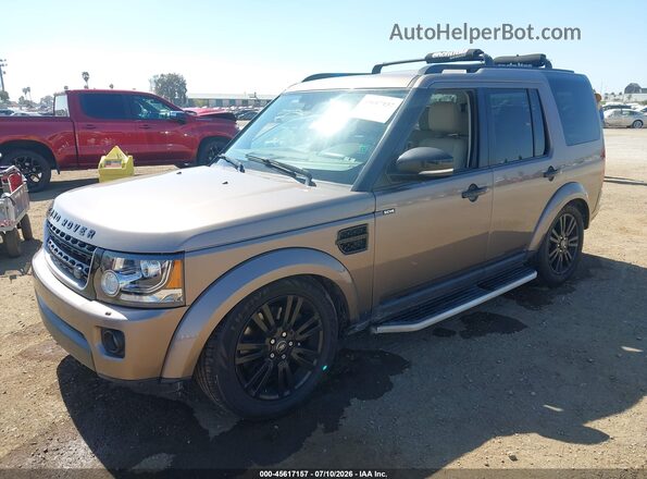 SALAG2V65GA789171 2016 LAND ROVER LR4 Brown Передня ліва чверть