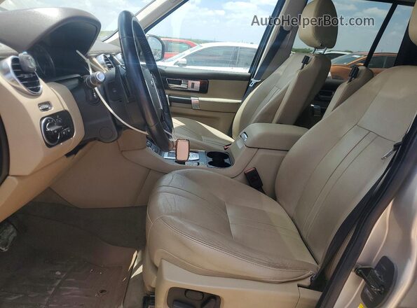 SALAG2V66GA812456 2016 LAND ROVER LR4 Beige Widok wnętrza z przodu