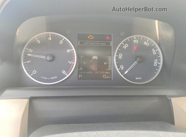 SALAG2V66GA812456 2016 LAND ROVER LR4 Beige Widok zestawu wskaźników