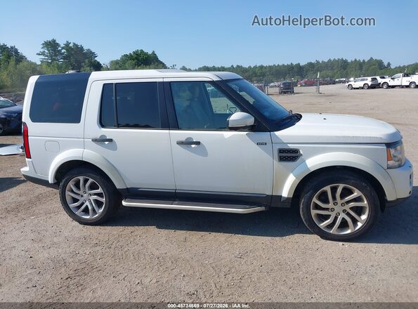 SALAG2V66GA830178 2016 LAND ROVER LR4 White Widok wnętrza z tyłu