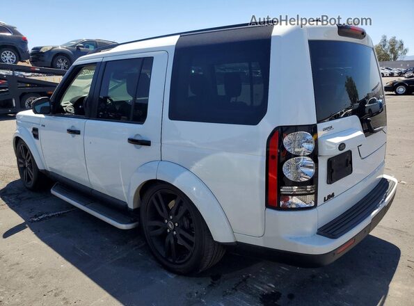 SALAG2V68GA790489 2016 LAND ROVER LR4 Белый Задняя левая четверть
