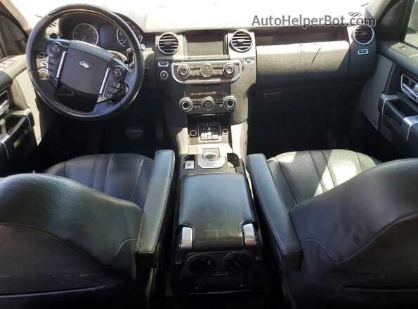 SALAG2V68GA790489 2016 LAND ROVER LR4 Белый Вид панели приборов