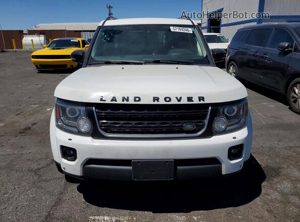 SALAG2V68GA790489 2016 LAND ROVER LR4 Белый Вид спереди