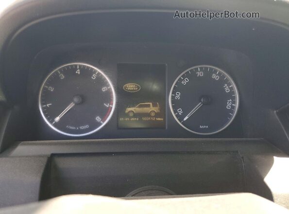 SALAG2V68GA790489 2016 LAND ROVER LR4 Белый Вид щитка приборов