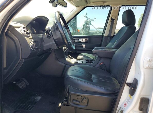 SALAG2V68GA790489 2016 LAND ROVER LR4 Белый Вид салона спереди