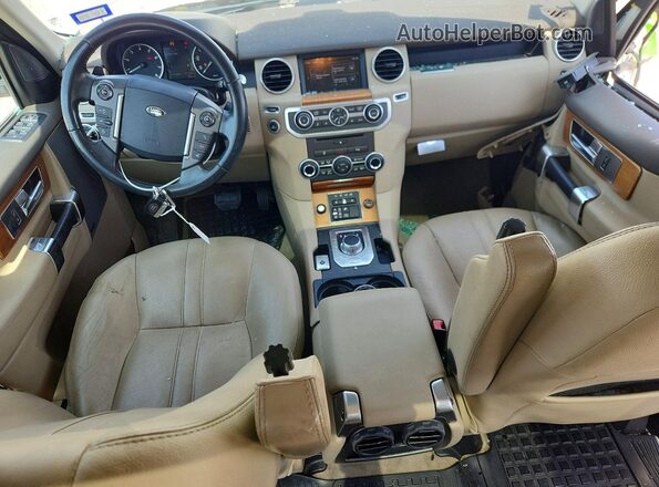 SALAG2V69GA793739 2016 LAND ROVER LR4 White Dashboard view