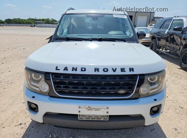 SALAG2V69GA793739 2016 LAND ROVER LR4 White Front view