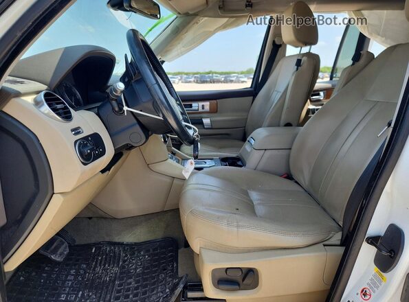 SALAG2V69GA793739 2016 LAND ROVER LR4 White Front interior view