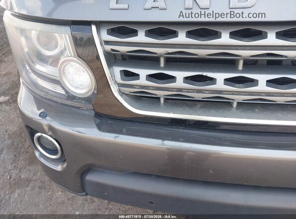 SALAG2V6XGA789618 2016 LAND ROVER LR4 Gray Widok z przodu