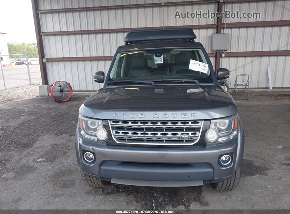 SALAG2V6XGA789618 2016 LAND ROVER LR4 Gray Widok wnętrza z tyłu