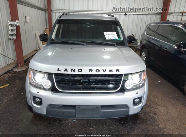 SALAG2V6XGA838610 2016 LAND ROVER LR4 Silver Rear interior view