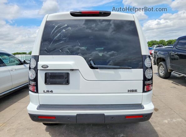 SALAG2V6XGA840115 2016 LAND ROVER LR4 White Вид ззаду
