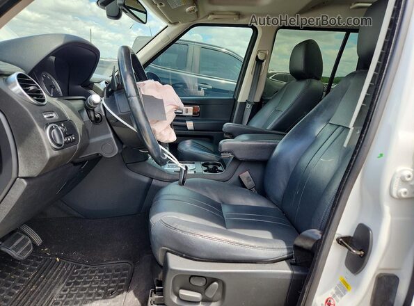 SALAG2V6XGA840115 2016 LAND ROVER LR4 White Вид салону спереду