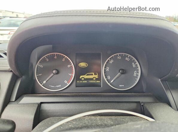 SALAK2V63GA845204 2016 LAND ROVER LR4 White Սարքավորումների վահանակի տեսք