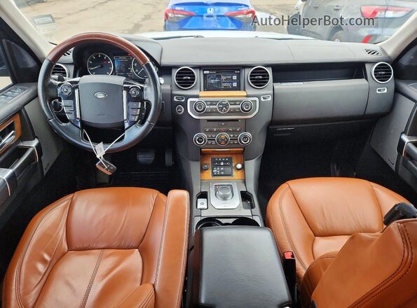 SALAK2V63GA845204 2016 LAND ROVER LR4 White Առջևի վահանակի տեսք