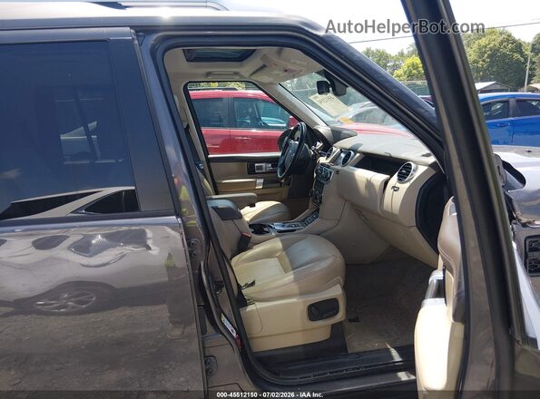 SALAK2V64GA820828 2016 LAND ROVER LR4 Gray Вид салону спереду