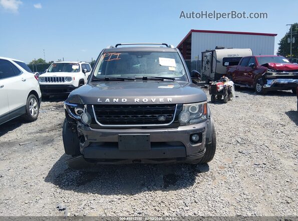 SALAK2V64GA820828 2016 LAND ROVER LR4 Gray Вид задньої частини салону