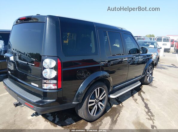 SALAK2V68GA812263 2016 LAND ROVER LR4 Black Задня права чверть