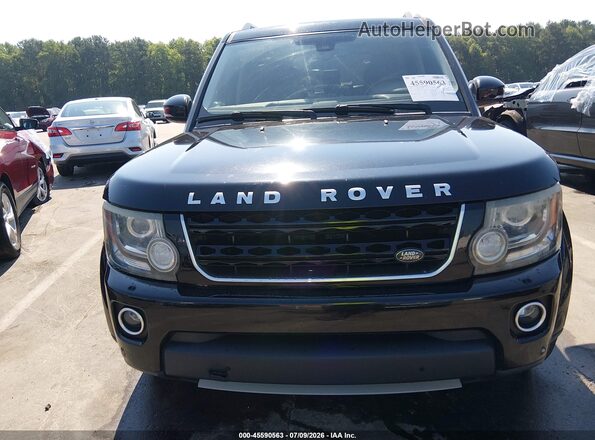 SALAK2V68GA812263 2016 LAND ROVER LR4 Black Вид щитка приладів