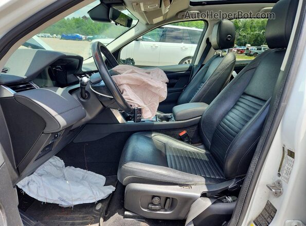 SALCJ2FX1LH833556 2020 LAND ROVER DISCOVERY White Widok wnętrza z przodu
