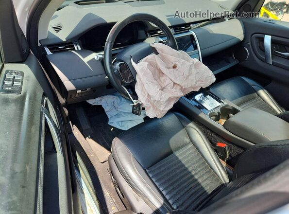 SALCJ2FX1LH833556 2020 LAND ROVER DISCOVERY White Widok deski rozdzielczej