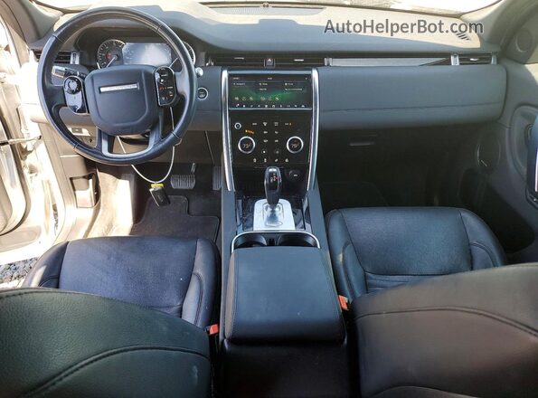 SALCJ2FX1LH859302 2020 LAND ROVER DISCOVERY Silver წინა პანელის ხედი