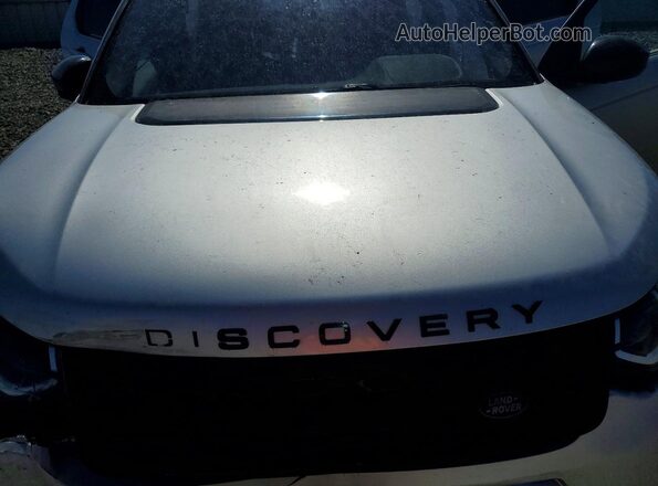 SALCJ2FX1LH859302 2020 LAND ROVER DISCOVERY Silver ძრავის განყოფილების ხედი