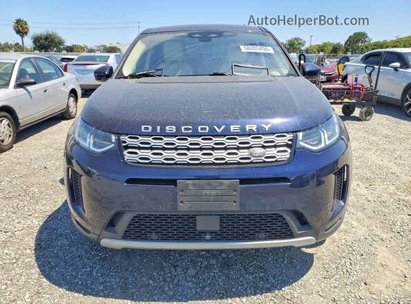 SALCJ2FX1MH904546 2021 LAND ROVER DISCOVERY Синий Вид спереди