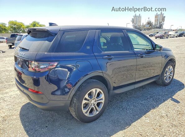 SALCJ2FX1MH904546 2021 LAND ROVER DISCOVERY Синий Задняя правая четверть