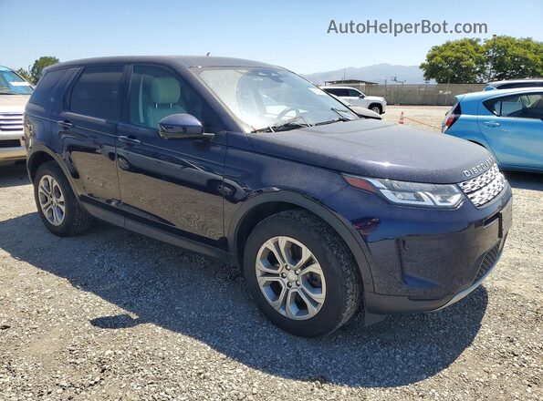 SALCJ2FX1MH904546 2021 LAND ROVER DISCOVERY Синий Передняя правая четверть