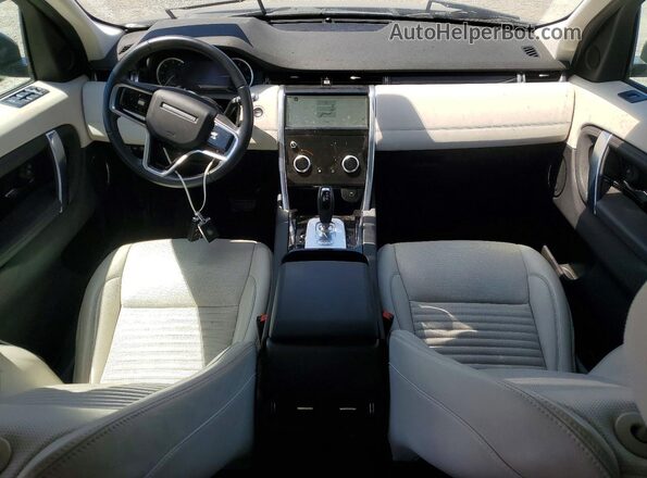 SALCJ2FX1MH904546 2021 LAND ROVER DISCOVERY Синий Вид панели приборов